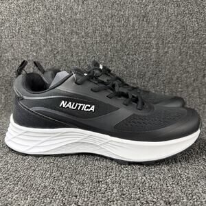 Nautica Balacava Black White Athletic Shoes Mens Size 8.5